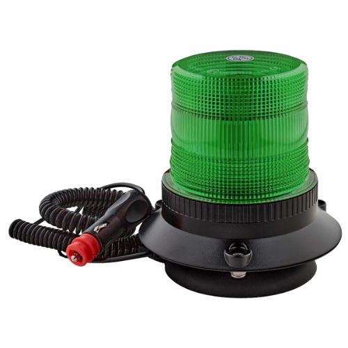 Led Beacon - Amber Colour, 3 Point Fixing, 12/24v, LAP Electrical - LKB 050C